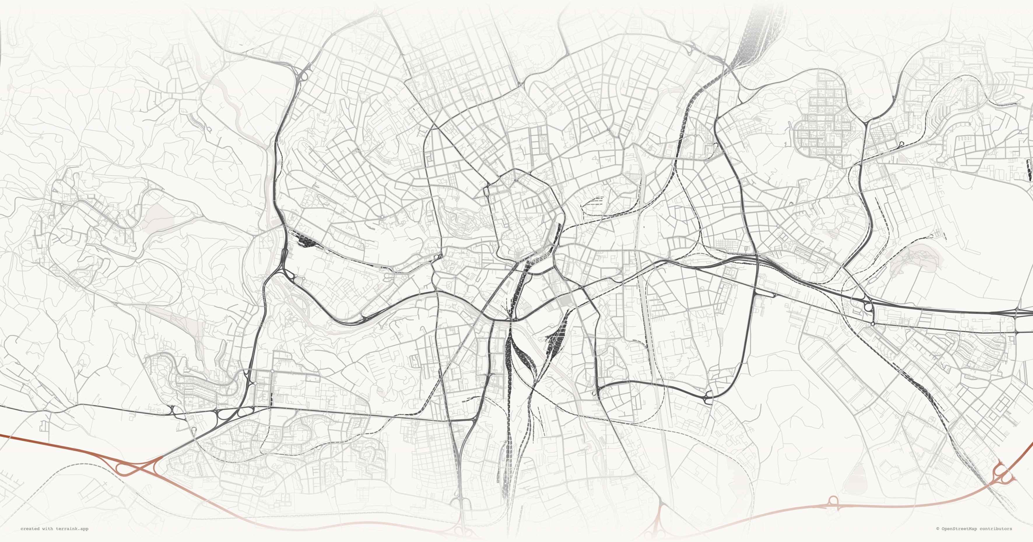 Mapa Brna — lokality Domeq